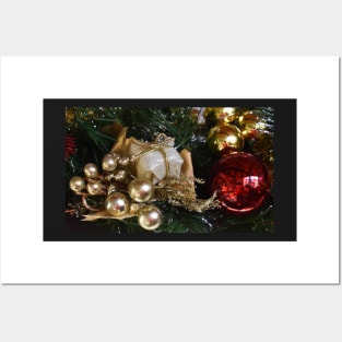 Decorative Christmas Wreath Posters and Art